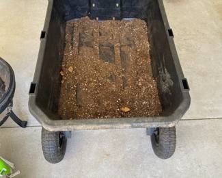 C40 - $80. Gorilla Cart Model GCG-7. Poly Yard Dump Cart. In very good shape.