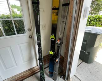 C44 - $50 Each Pair. K2 Ski, Nordica Ski, Line/Salomon Ski. These are in good condition.