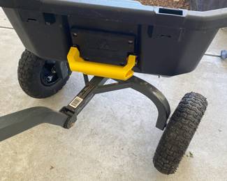 C40 - $80. Gorilla Cart Model GCG-7. Poly Yard Dump Cart. In very good shape.