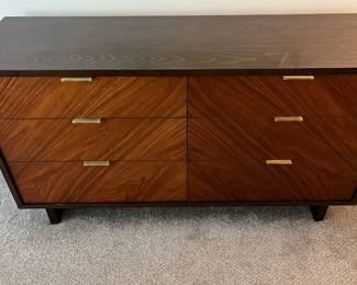 C32 - $350. West Elm Dresser in very good condition. Measures 60" wide x 18" Deep x 33.75" Tall. All drawers slide. Light surface wear.