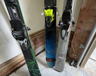 C44 - $50 Each Pair. K2 Ski, Nordica Ski, Line/Salomon Ski. These are in good condition.