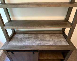 C16 - $175. Ashley Furniture Hutch in excellent shape. (We have the matching desk) Measures 50" Wide x 19" Deep x 75" tall. This retails for $350.