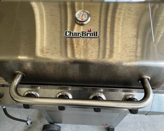 C37 - $80. Charbroil Grill in good condition. No propane tank included in this price.