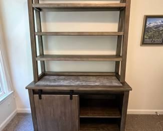 C16 - $175. Ashley Furniture Hutch in excellent shape. (We have the matching desk) Measures 50" Wide x 19" Deep x 75" tall. This retails for $350.