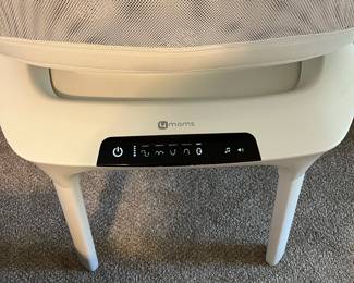 C24 - $225. 4moms MamaRoo Sleep Bassinet. Measures 34" Wide x 24" Deep x 34.5" Tall. Adjusts up to 39" Tall.