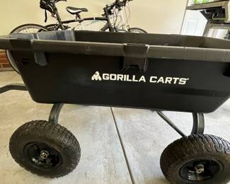 C40 - $80. Gorilla Cart Model GCG-7. Poly Yard Dump Cart. In very good shape.