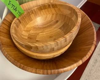 Salad Bowl with small bowls