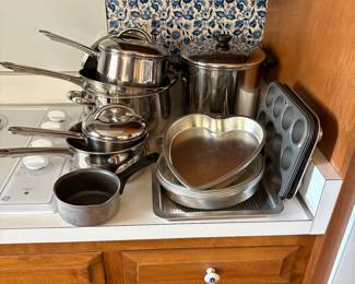 Pots and pans and bakeware