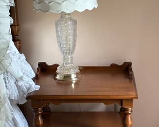 Solid wood night stand