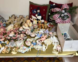 Vintage Christmas ornaments 