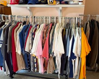 Men’s clothing and hats