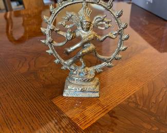 D21 - $25. Brass/Bronze Nataraja. approx 5" tall.