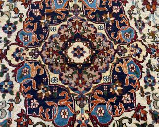 D7 - $75. Colorful wool rug. 48"x80".