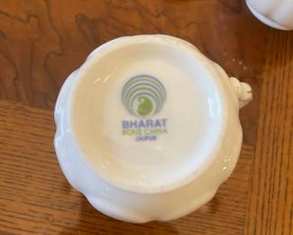 D15 - $20. Set of 6 Bharat bone China mugs.