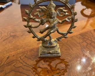 D21 - $25. Brass/Bronze Nataraja. approx 5" tall.