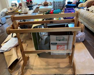 Quilting racks