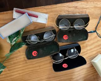 Antique glasses