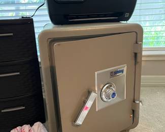 Sentry safe (code will be provided)