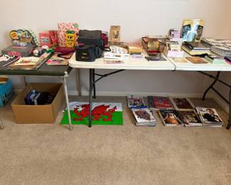 Office Supplies, magazines