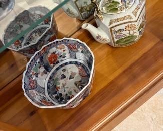 Various Asian porcelain