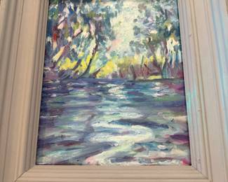 Florida oil painting