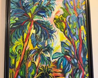 Irene Salley oil painting