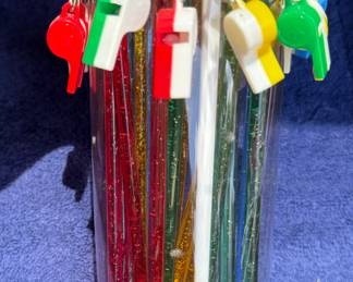 Cute vintage cocktail swizzle sticks