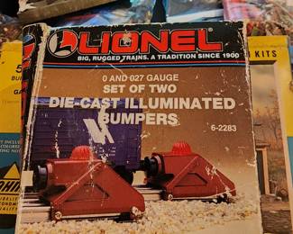 Lionel 6-2283 Die Cast Bumpers (in Box) - $10.00