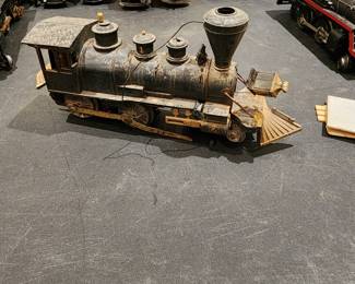 Marx William Crooks Steam Locomotive (c. 1959) (damaged front cow guard) - $10.00