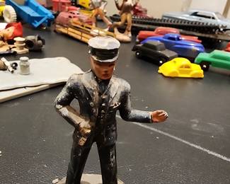 Barclay Lead Conductor (c. 1930's) - $12.00