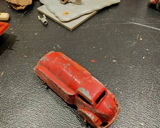 Tootsie Toy Red die-cast fire engine - $5.00