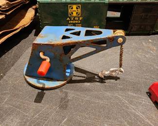 Blue Crane (metal) - $5.00