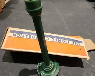 Lionel 71 Railroad Lamp (green) (in Box) - $4.00