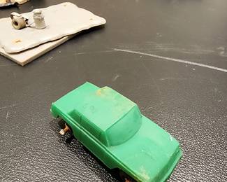 Soviet-era Green Plastic Car - $5.00