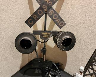 American Railroad Crossing Signal - $15.00
