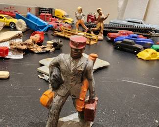 Barclay Lead Train Porter (c. 1930's) - $10.00