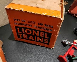 Lionel Type SW Trainmaster Transformer (in Box) - $50.00