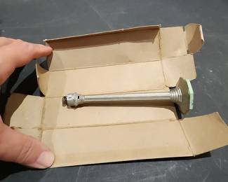 Lionel Railroad Lamp (silver) (in Box) - $4.00