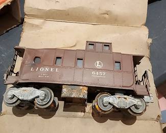 Lionel 6457 Brown Caboose (in Box) - $15.00