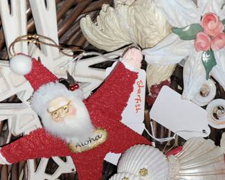 Ornaments Made in Hawaii- vintage