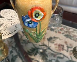 vintage Trico Hand Painted vase