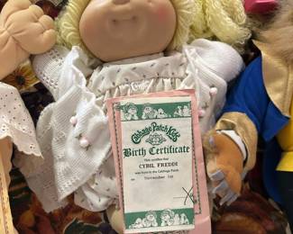 Cabbage Patch doll Cybil Freddi