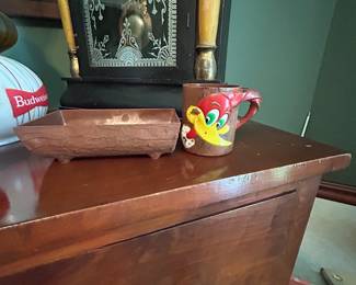 woody the woodpecker cereal bowl and cup
