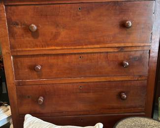 Walnut chest