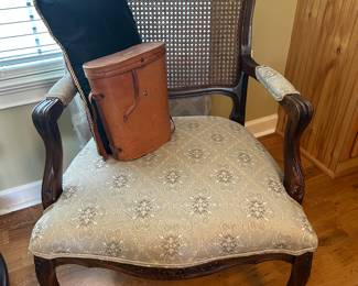 Cane back chair