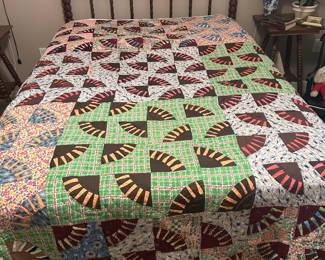 Fan Block pattern quilt