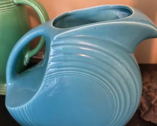 Blue Fiesta pitcher