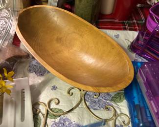 wood bowl
