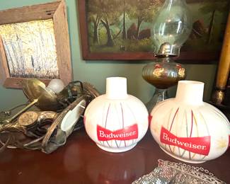 Budweiser sconces