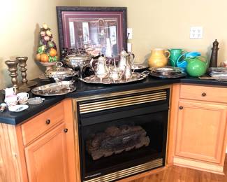 (Fireplace not for sale)